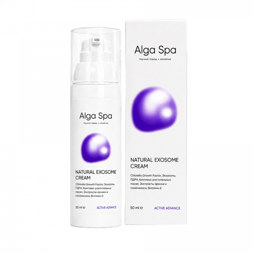 Крем с факторами роста и экзосомами Alga Spa