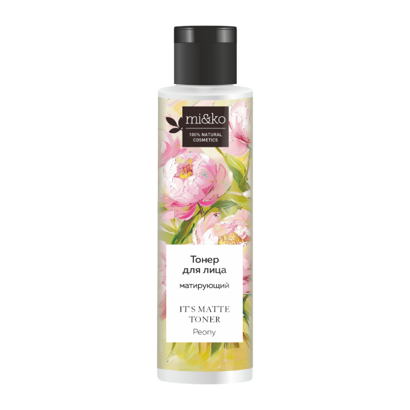 Матирующий тонер It`s matte toner Peony MiKo